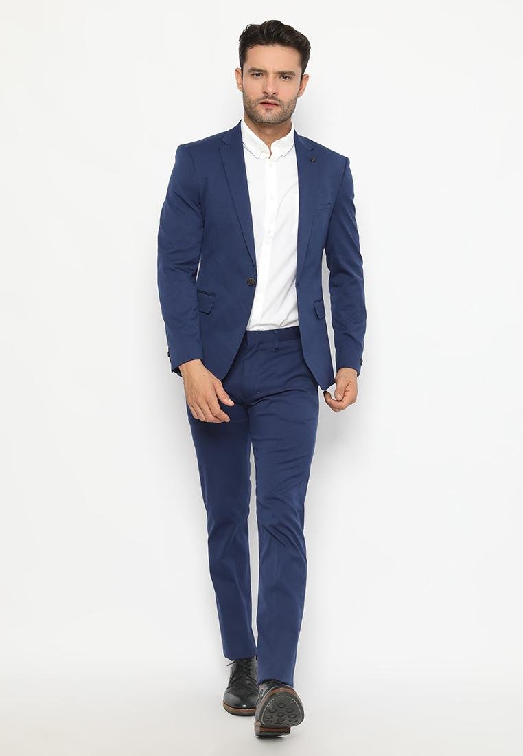 Jobb Bellmore-T1 Jas Pria Slim Fit Dark Blue - Image 4