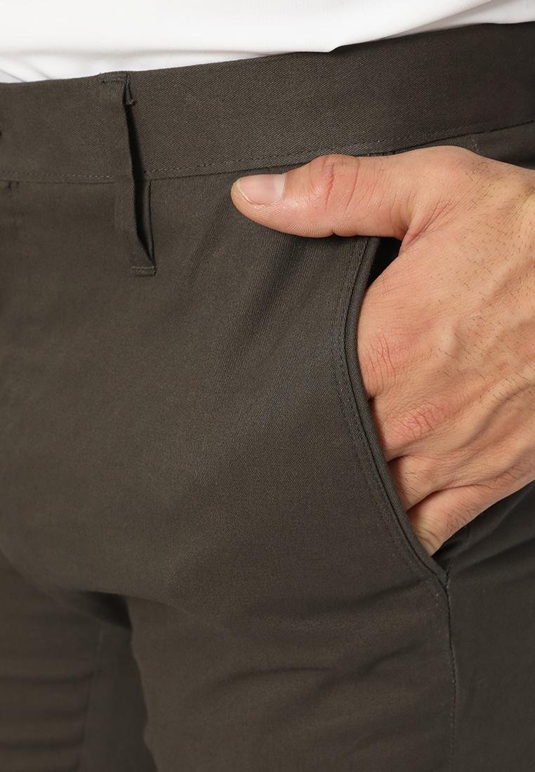 Jobb Devino Celana Panjang Pria Modern Slim Fit Charcoal - Image 5