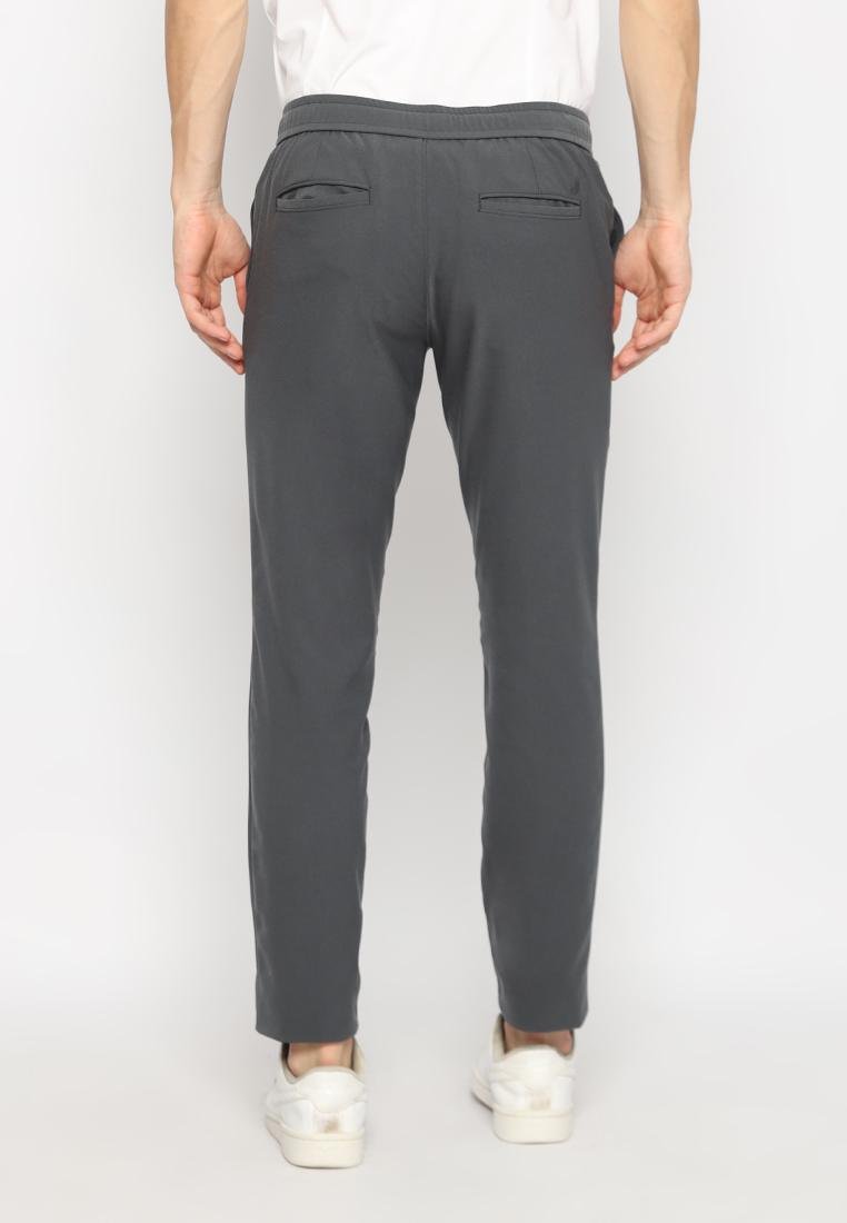 Jobb Active Jerix Celana Panjang Pria Modern Slim Fit Dark Grey - Image 3