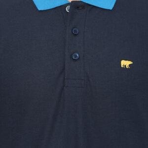 Jack Nicklaus Dixon Polo Shirt Pria Regular Fit Navy
