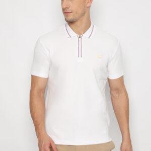 Jack Nicklaus Dexter Polo Shirt Pria Slim Fit Putih