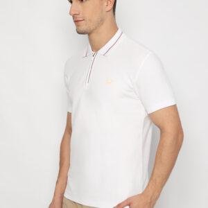 Jack Nicklaus Dexter Polo Shirt Pria Slim Fit Putih
