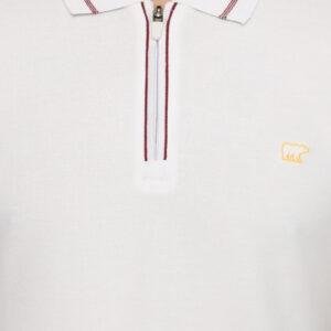 Jack Nicklaus Dexter Polo Shirt Pria Slim Fit Putih