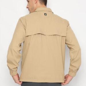 Jobb Lindelof Jacket Pria Regular Fit Beige