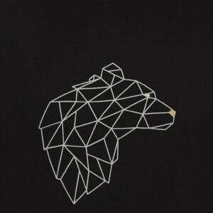 Jack Nicklaus Tron T-Shirt Pria Lengan Panjang Slim Fit Hitam