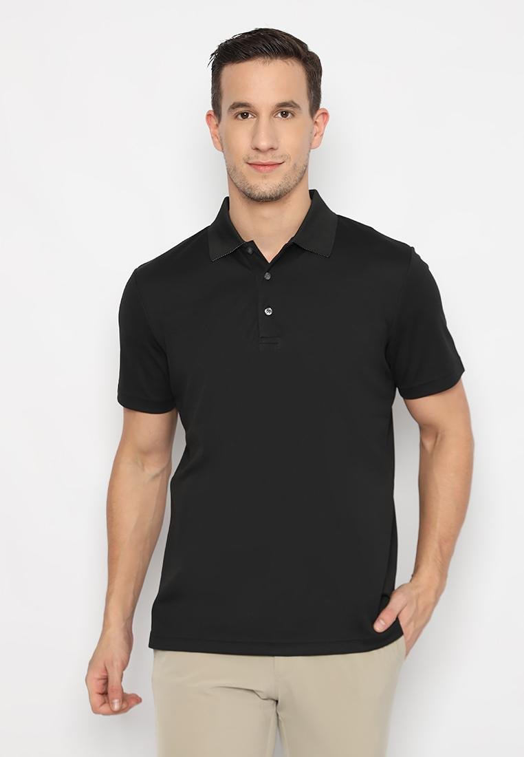 Jack Nicklaus Agrigento Premium Knit Shirt-Solid Polo Caviar