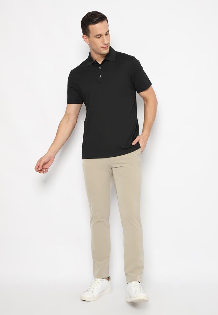 Jack Nicklaus Agrigento Premium Knit Shirt-Solid Polo Caviar - Image 4