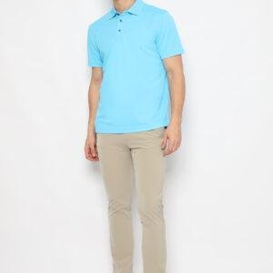 Jack Nicklaus Agrigento Premium Knit Shirt-Solid Polo Mediterranean Sea