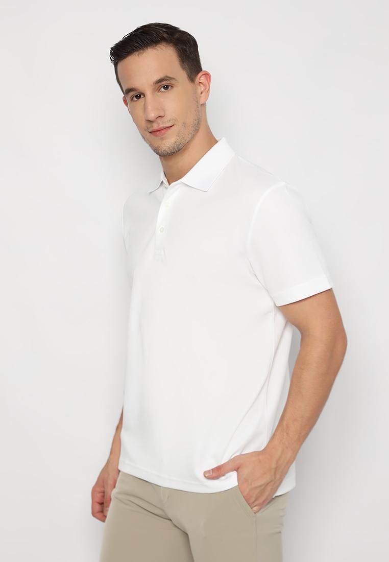 Jack Nicklaus Agrigento Premium Knit Shirt-Solid Polo Bright White - Image 2