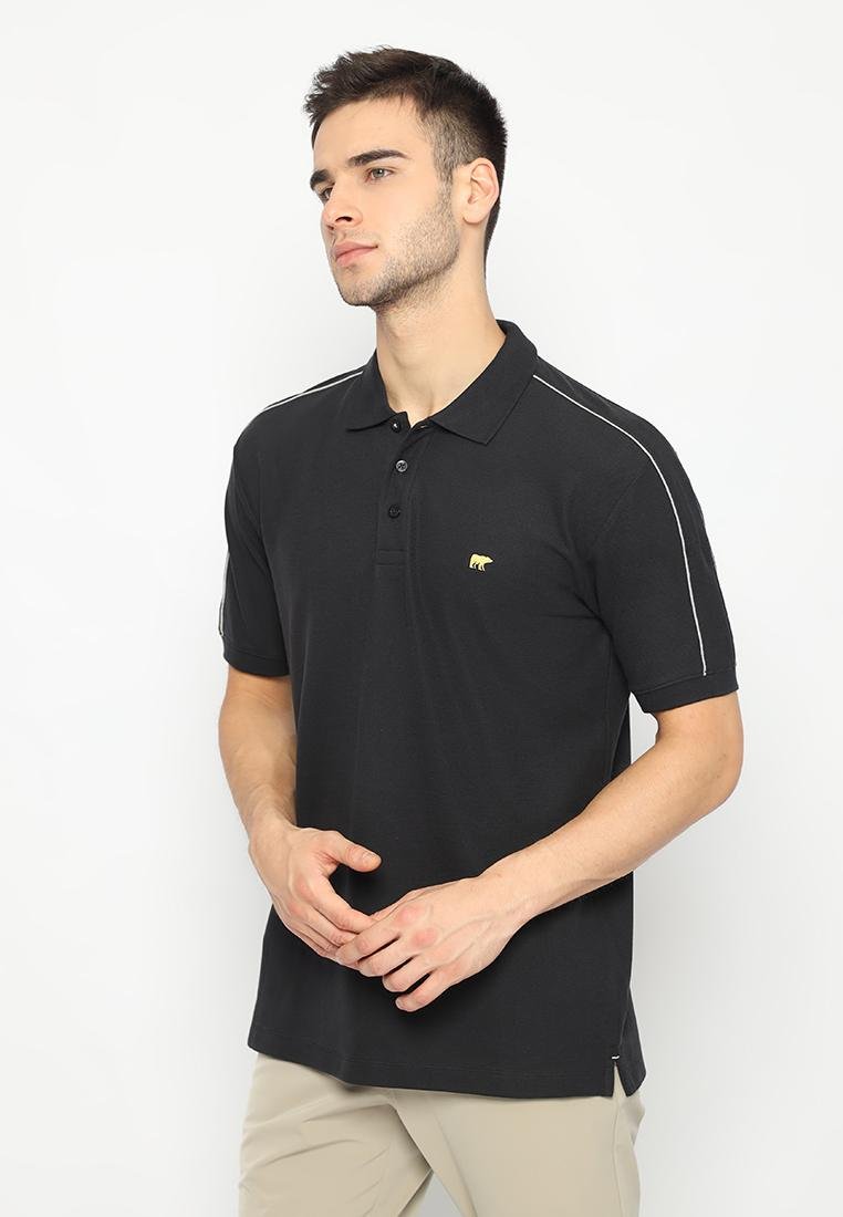 Jack Nicklaus Foster Polo Shirt Pria Regular Fit Caviar - Image 2