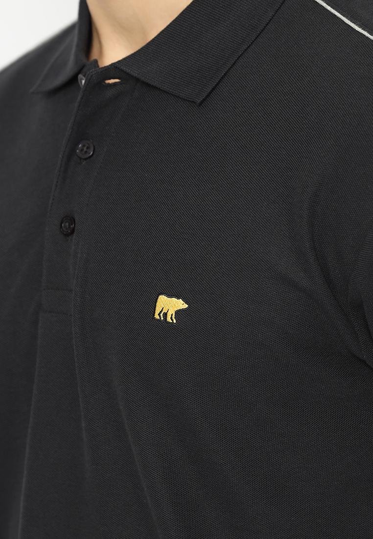 Jack Nicklaus Foster Polo Shirt Pria Regular Fit Caviar - Image 5
