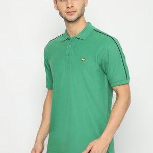 Jack Nicklaus Foster Polo Shirt Pria Regular Fit Amazone Green