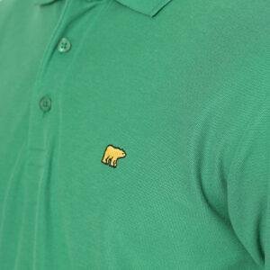 Jack Nicklaus Foster Polo Shirt Pria Regular Fit Amazone Green