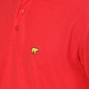 Jack Nicklaus Foster Polo Shirt Pria Regular Fit Chili Red