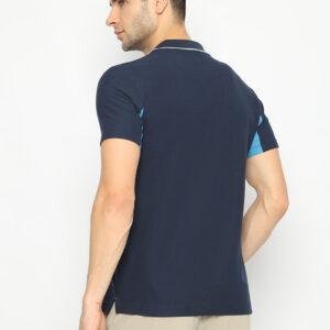 Jack Nicklaus Cooper Polo Shirt Pria Slim Navy