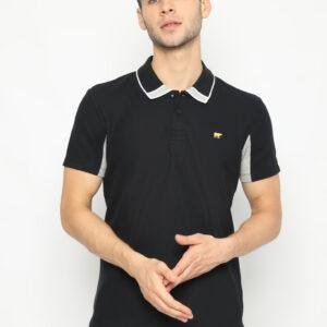 Jack Nicklaus Cooper Polo Shirt Pria Slim Hitam