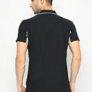 Jack Nicklaus Cooper Polo Shirt Pria Slim Hitam