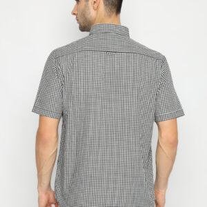 Jack Nicklaus Urban Kemeja Pria Lengan Pendek Slim Fit Hitam