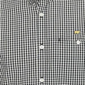 Jack Nicklaus Urban Kemeja Pria Lengan Pendek Slim Fit Hitam