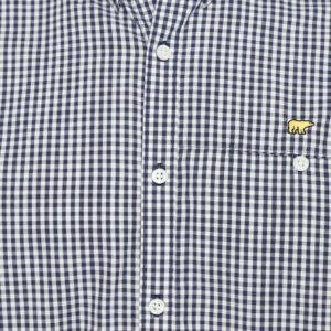 Jack Nicklaus Urban Kemeja Pria Lengan Pendek Slim Fit Navy