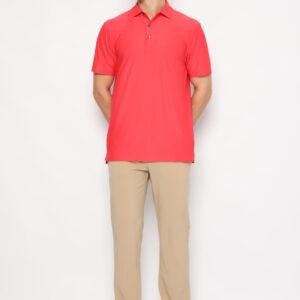 Jack Nicklaus Arezzo Premium Knit Shirt-Solid Stripe Polo Grenadine