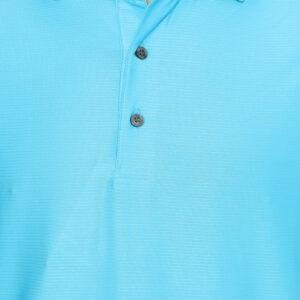 Jack Nicklaus Arezzo Premium Knit Shirt-Solid Stripe Polo Mediterranean Sea