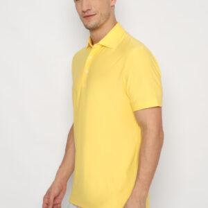 Jack Nicklaus Arezzo Premium Knit Shirt-Solid Stripe Polo Banana Cream