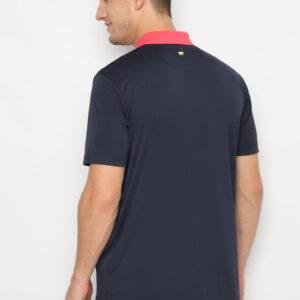 Jack Nicklaus Bergamo Premium Knit Shirt Pieced Color Block Grenadine