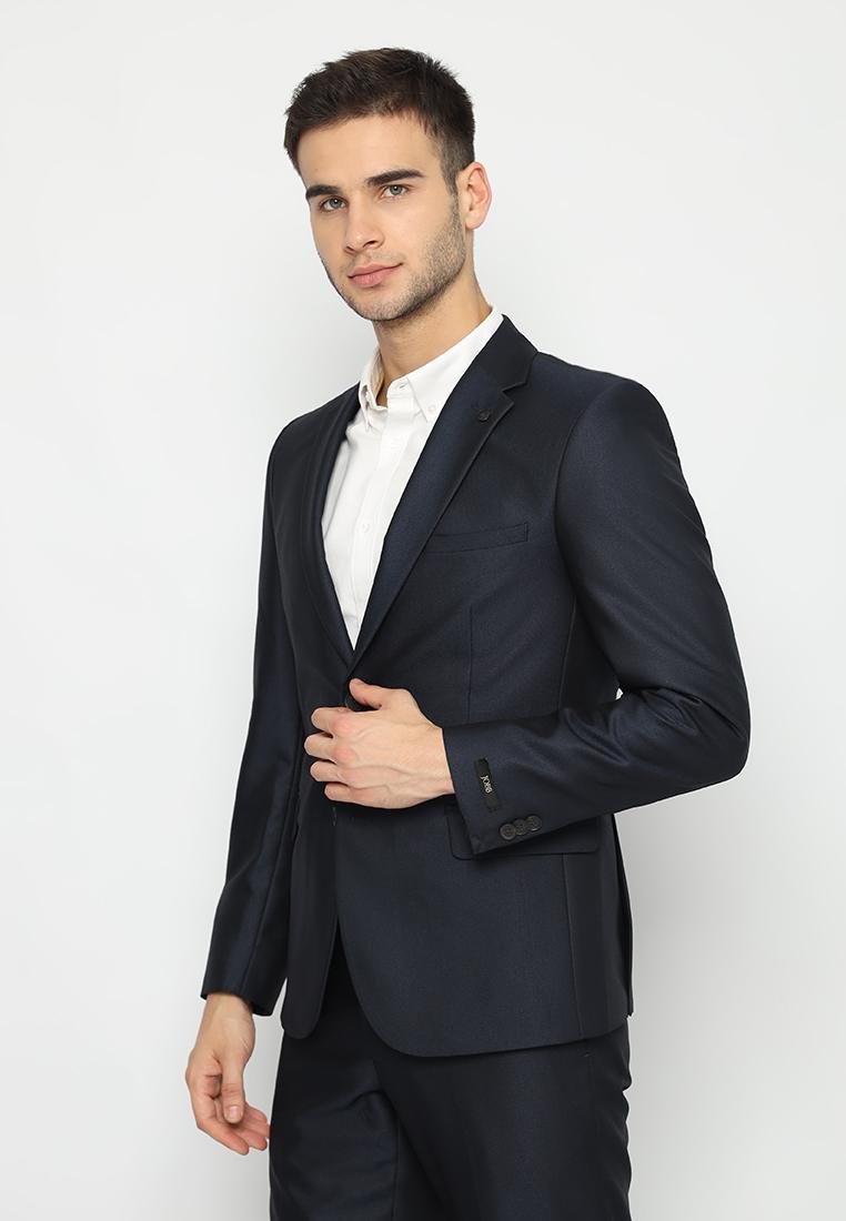 Jobb Burundy-T2 Jas Pria Slim Fit Navy - Image 2