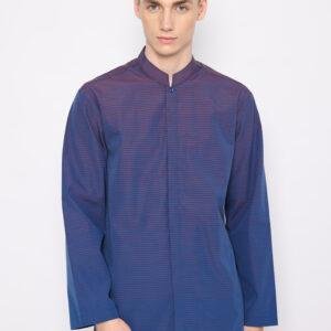 Jobb Aydin Koko Pria Lengan Panjang Regular Fit Maroon