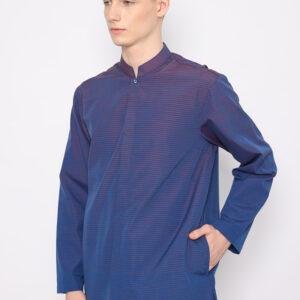 Jobb Aydin Koko Pria Lengan Panjang Regular Fit Maroon