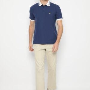 Jack Nicklaus Bash Polo Shirt Pria Regular Fit Navy 2023